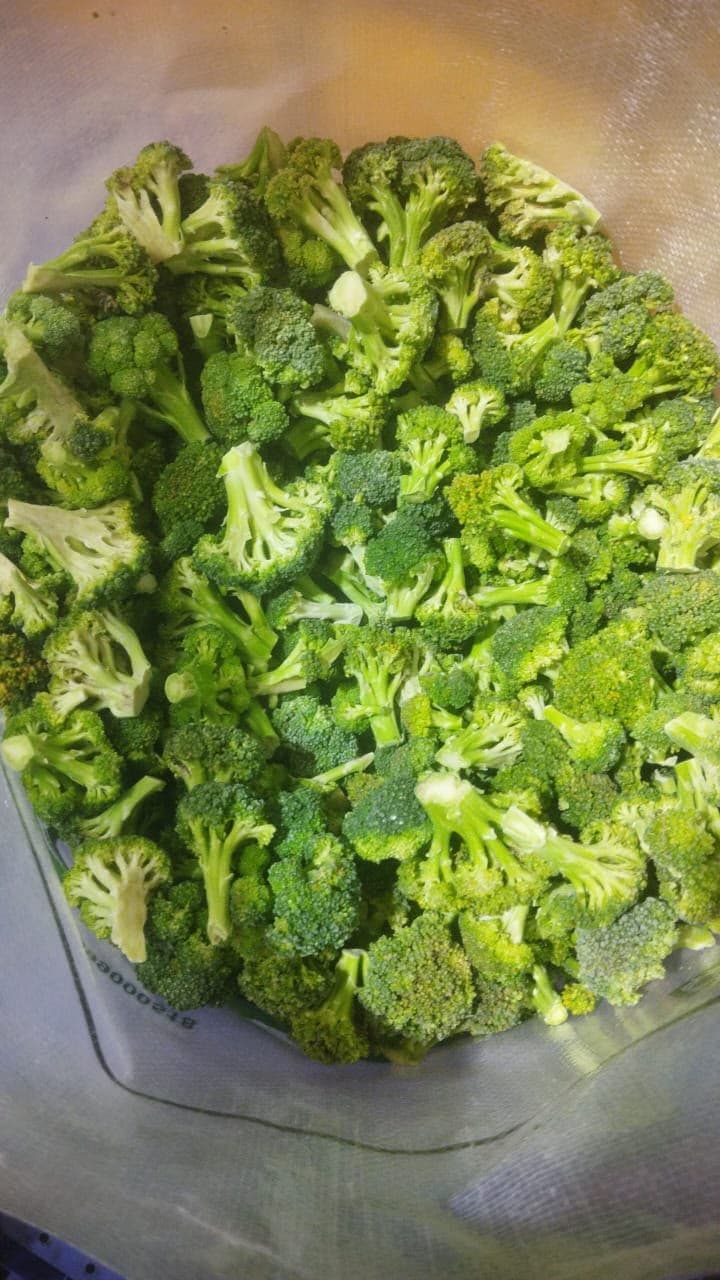 Frozen broccoli florets